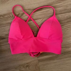 neon bikini top